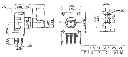 תR126EC-A1-XX-0.5ߴͼ