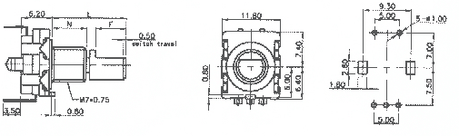 תR11EC-D1-XX-0.5ߴͼ