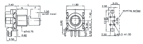 תR11EC-A1-XX-1.5ߴͼ