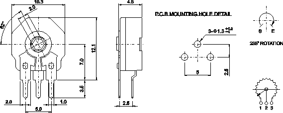 ̨ƷRPϵеλ-RP10-20A-Hߴͼ