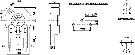 ̨ƷRPϵеλ-RP15-20-Hߴͼ