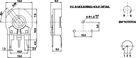 ̨ƷRPϵеλ-RP15-20A-Tߴͼ