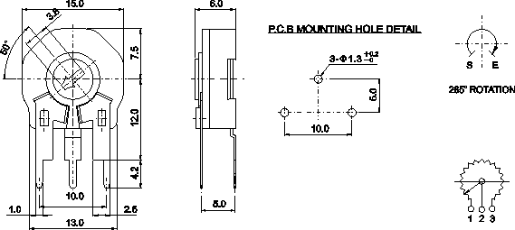 ̨ƷRPϵеλ-RP15-21-Sߴͼ