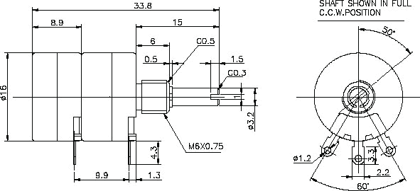 ¿ϵеλ-RV16YGߴͼ