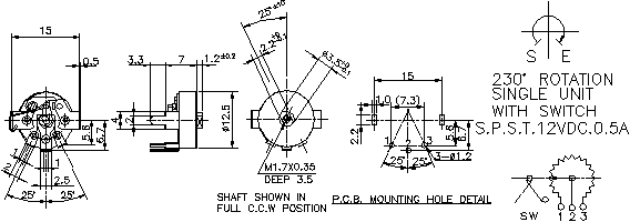 תʽλR121S-30ߴͼ