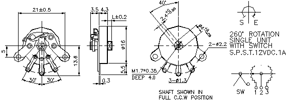 תʽλR161S-10ߴͼ