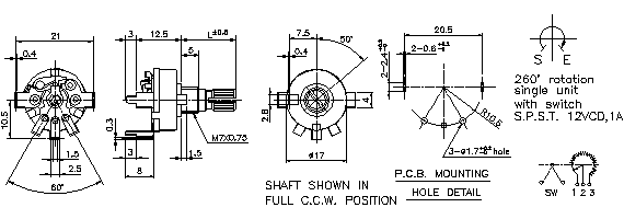 תʽλR170S-43ߴͼ