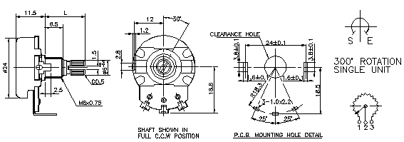 תʽλR24A-30ߴͼ