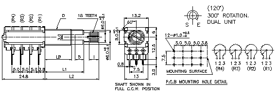 תʽλT12D-20ߴͼ