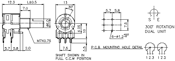 תʽλR122A-20ߴͼ